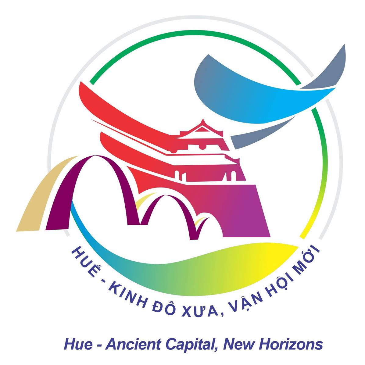 Logo Năm DLQG Huế 2025